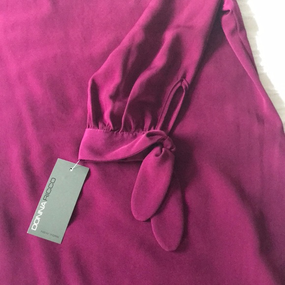 NWT Donna Ricco Purple Dress - Picture 6 of 6